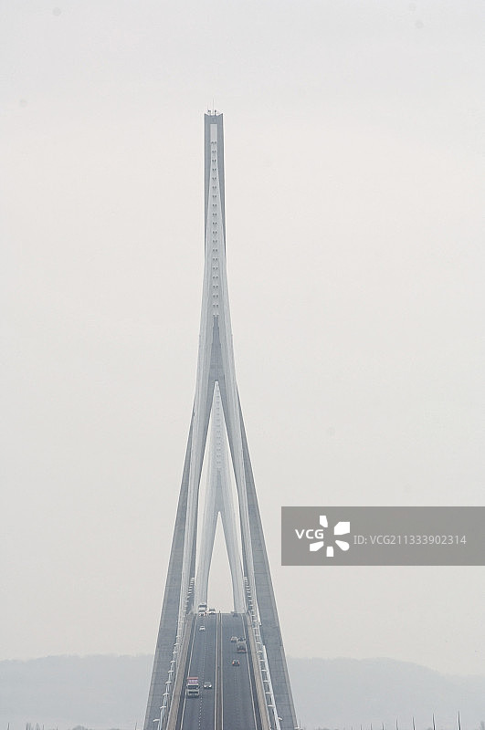 法国勒阿弗尔诺曼底大桥图片素材