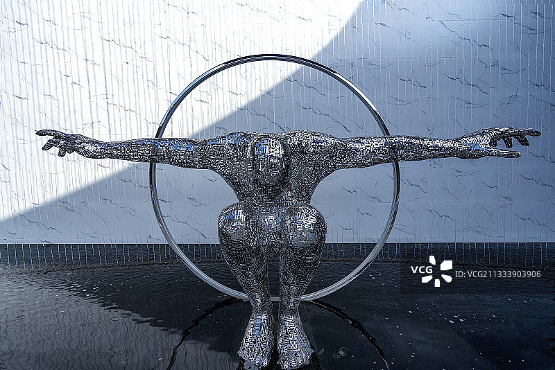 雕塑,艺术,人,现代,抽象图片素材