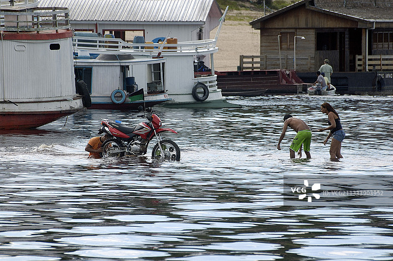 巴西亚马逊内格罗河图片素材