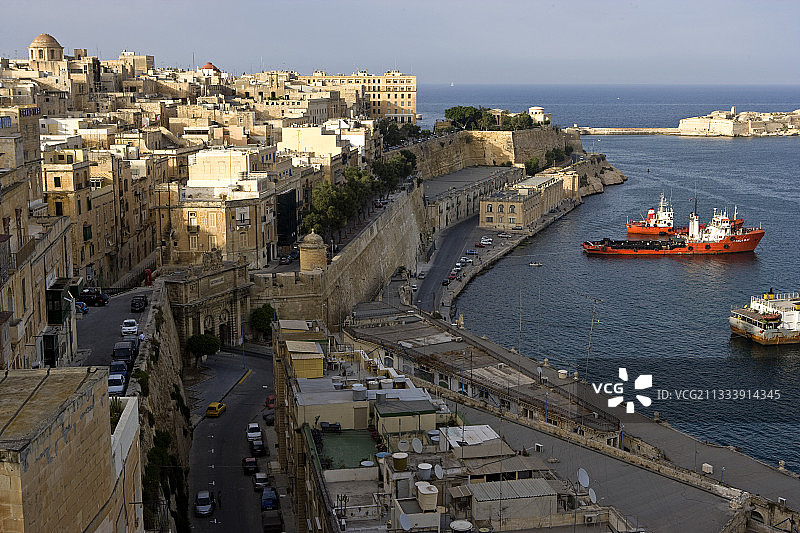 马耳他瓦莱塔景色图片素材
