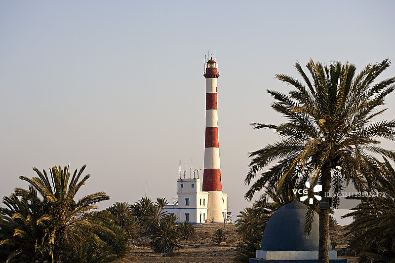 杰尔巴岛灯塔，突尼斯图片素材
