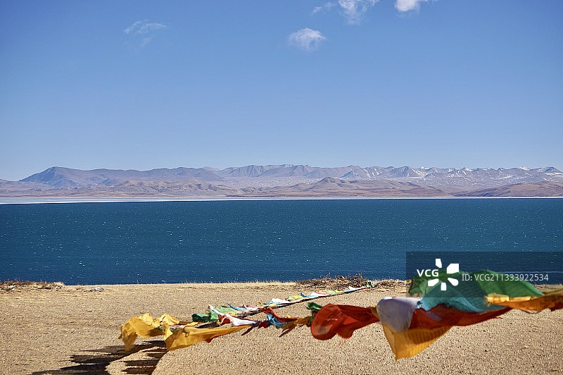 玛旁雍错图片素材