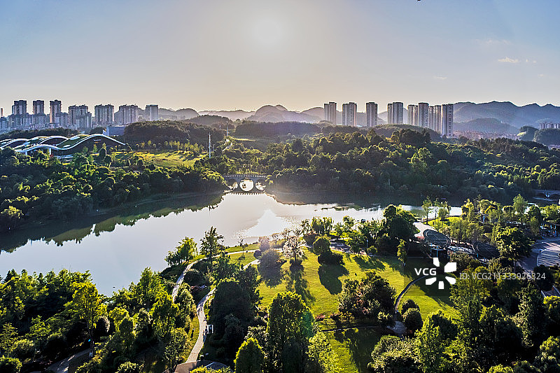 遵义新蒲湿地公园图片素材