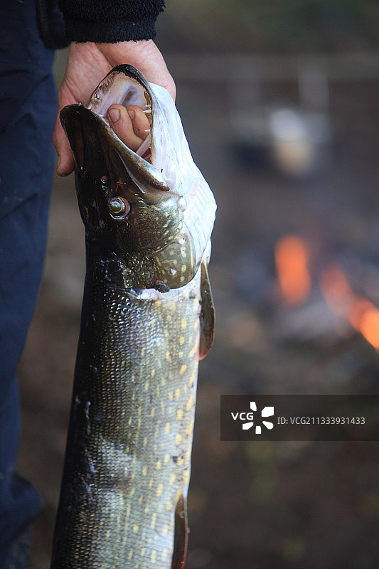布雷尼利斯湖：位于阿里山脉，这个人工湖曾用于冷却布雷尼利斯中心图片素材