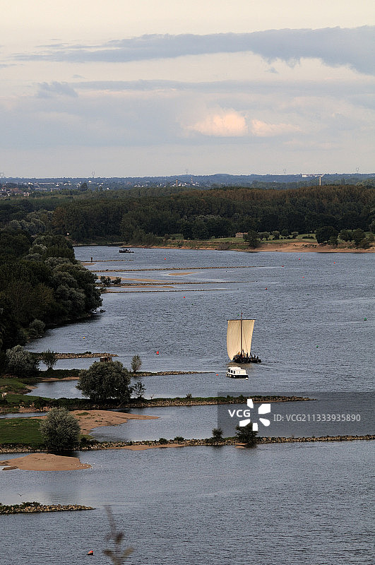 平底驳船图片素材