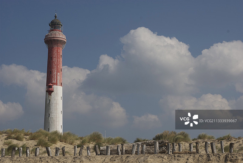 法国夏朗德省库布雷灯塔图片素材