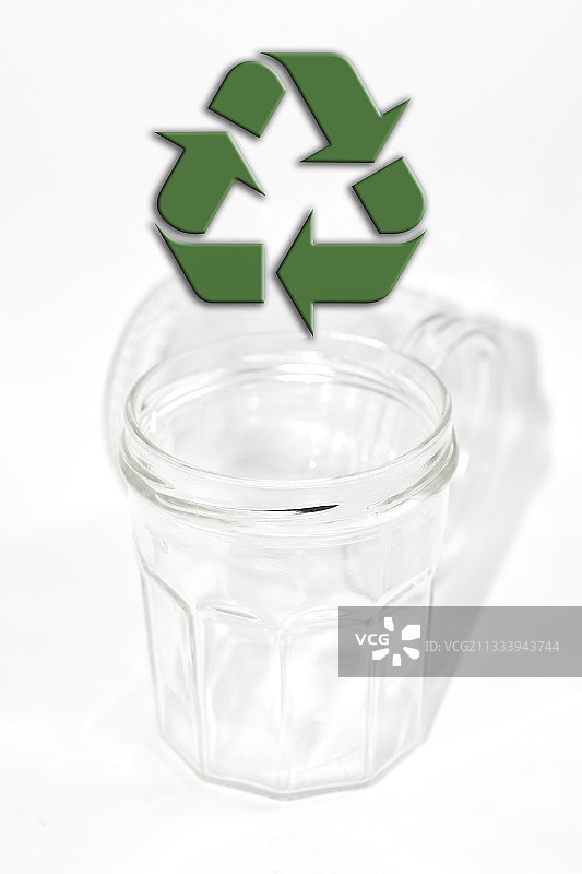 法国玻璃回收Logo图片素材