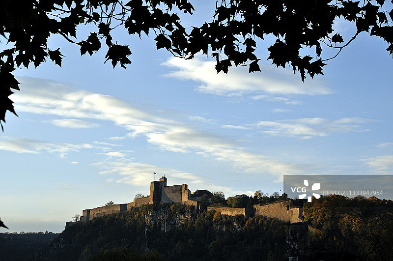 法国贝桑松城堡图片素材