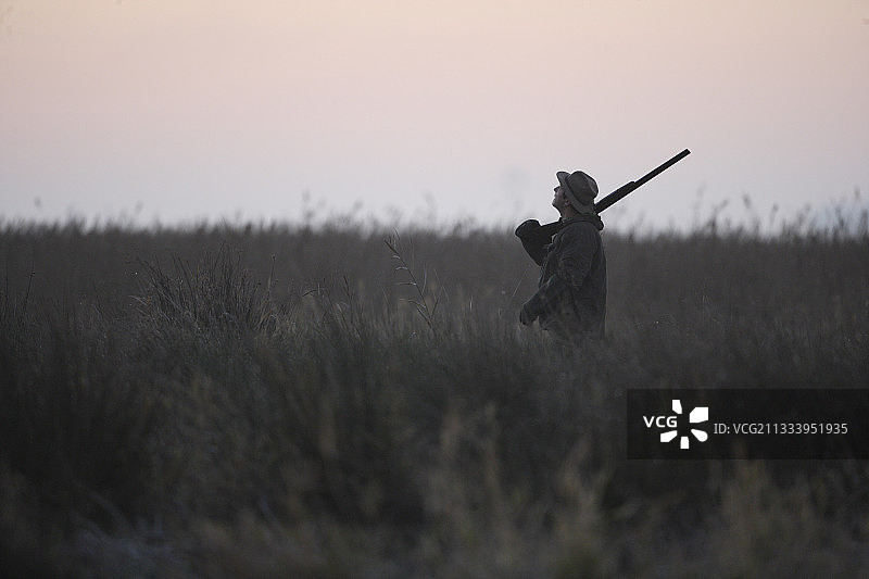 猎人：Eric Guerin，La Mare aux Oiseaux餐厅厨师图片素材