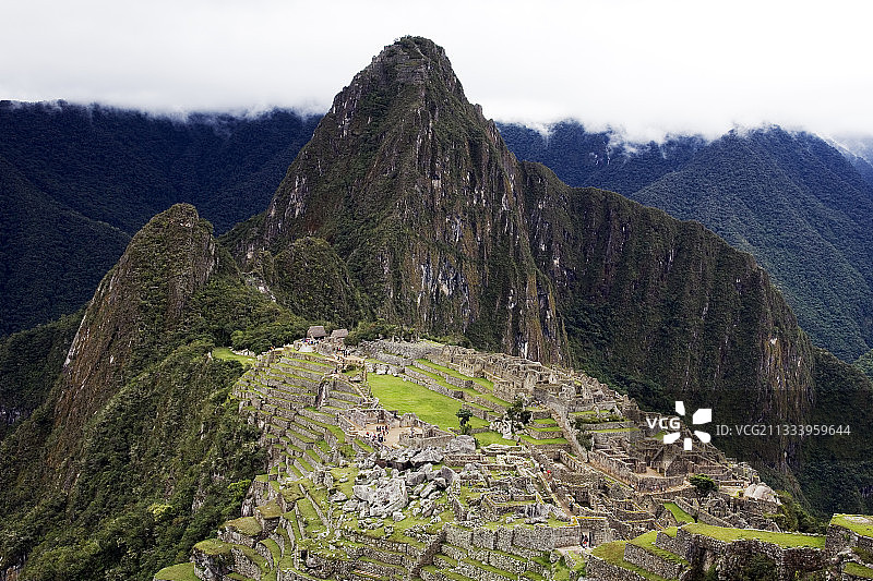 秘鲁乌鲁班巴马丘比丘历史遗址图片素材