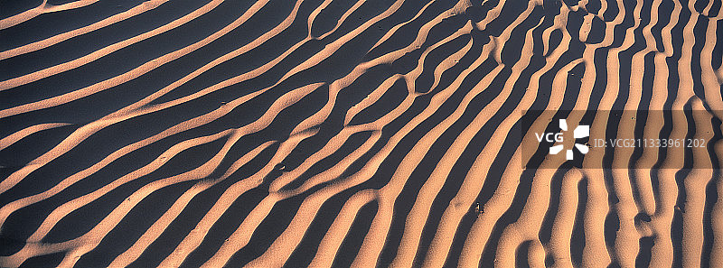 撒哈拉沙漠沙丘的波纹图片素材