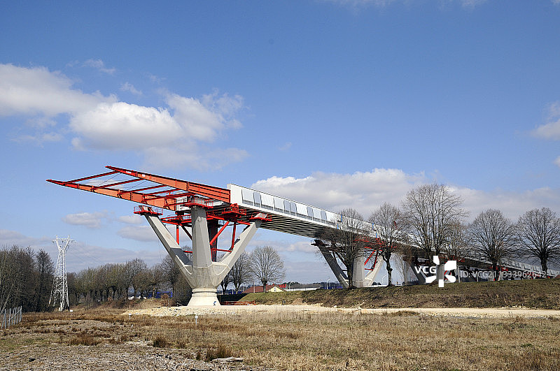 A36高速公路，孔泰地区图片素材