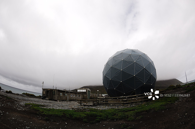 澳大利亚麦夸里岛科研中心图片素材