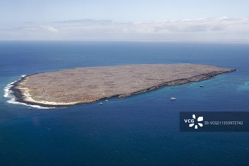 北西摩加拉帕戈斯群岛鸟瞰图片素材