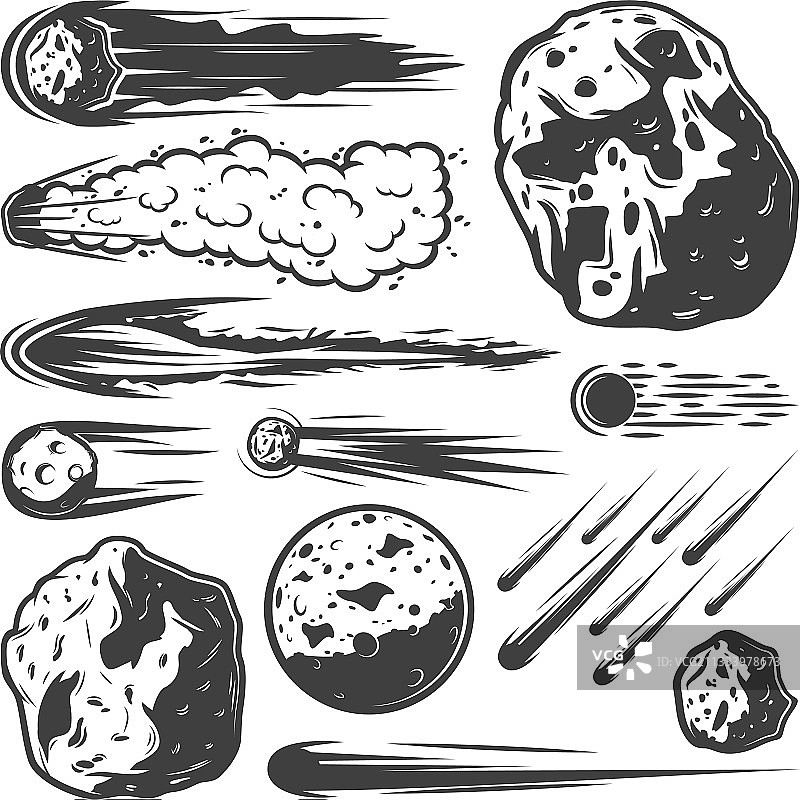 复古陨石收藏图片素材