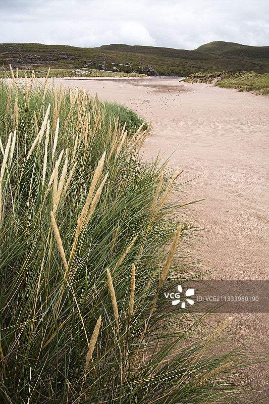 苏格兰高地北部桑德伍德山脉图片素材