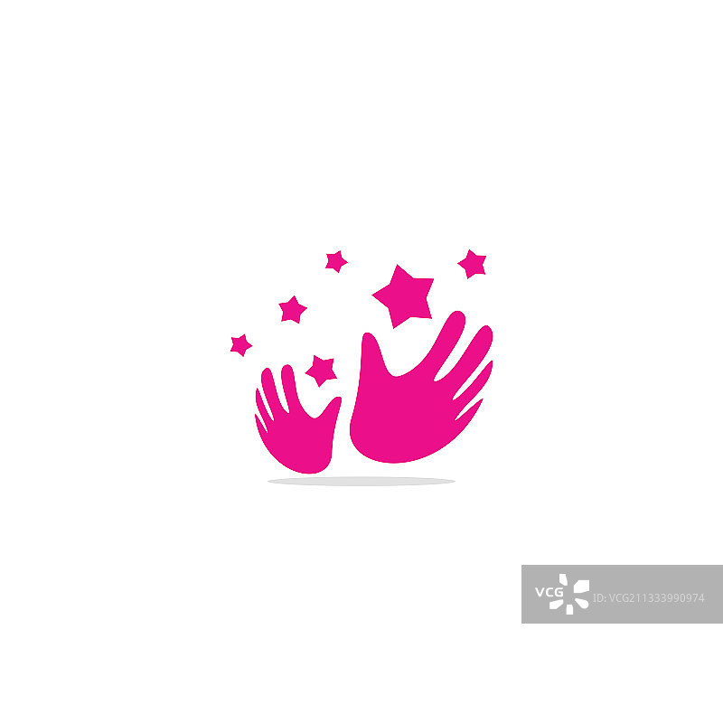 手部鼓掌标志图片素材