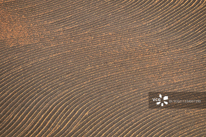 法国皮卡第农田鸟瞰图图片素材