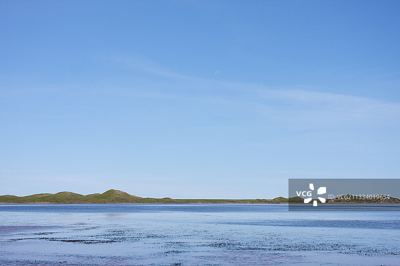 从海上看米克隆岛，圣皮埃尔和米克隆群岛图片素材