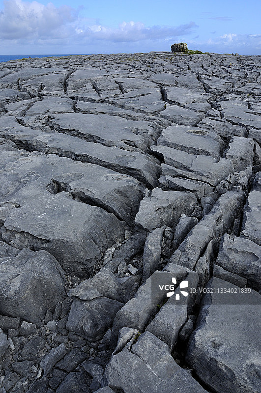 爱尔兰布伦喀斯特地貌图片素材