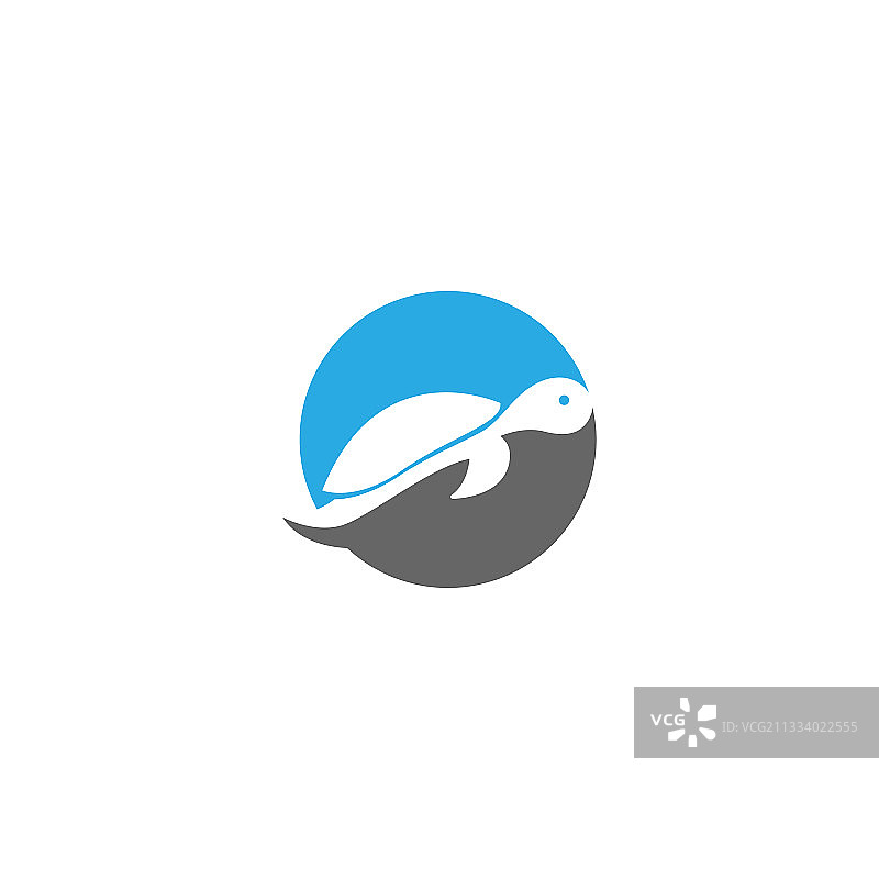 乌龟Logo图标模版设计概念图片素材