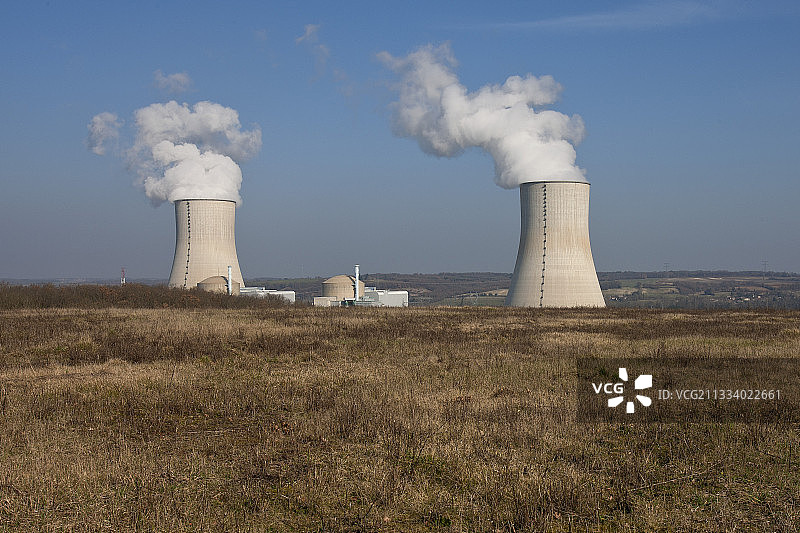 希沃核电站（法国维埃纳）图片素材