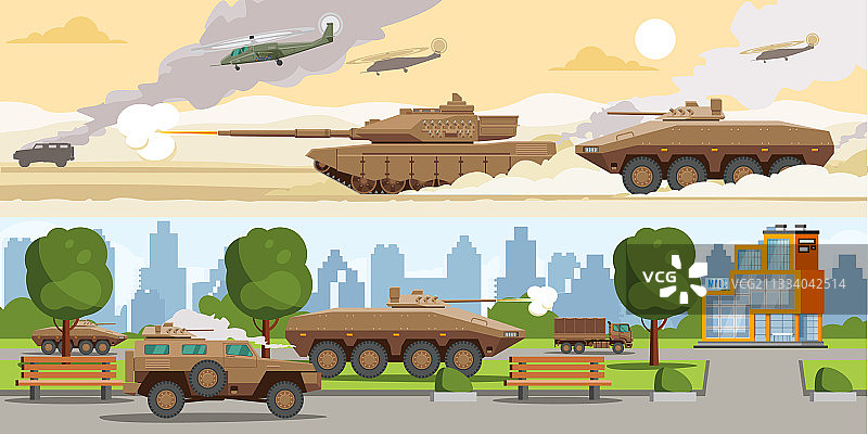 军事装备横幅图片素材