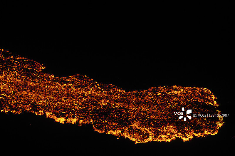 2007年4月富尔奈斯火山大爆发图片素材