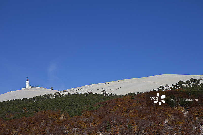 冯杜山北侧秋季山毛榉森林图片素材