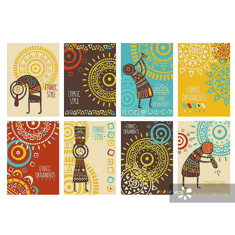 民族风banner套装图片素材