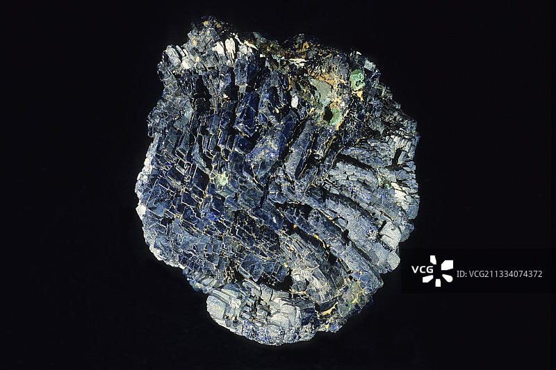 碳酸盐亚类，尺寸：宽5厘米，矿业学校收藏图片素材