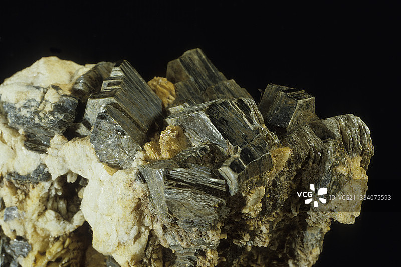 矿业学院：硅酸盐亚纲页硅酸盐云母组图片素材