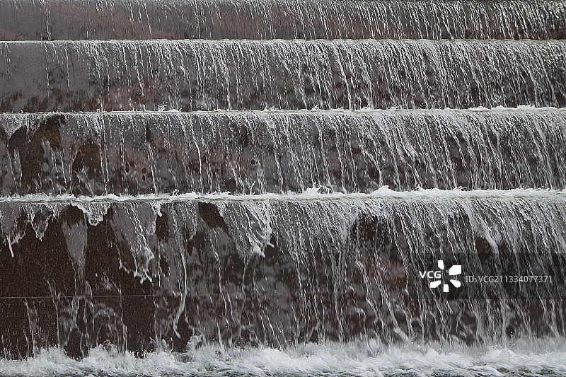 美国人造瀑布图片素材