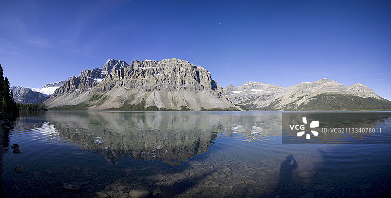 加拿大班夫国家公园弓湖图片素材