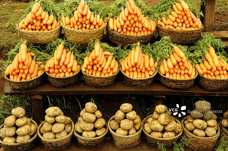 马达加斯加产区待售蔬菜图片素材