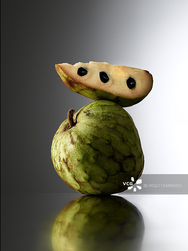 番荔枝或释迦果图片素材