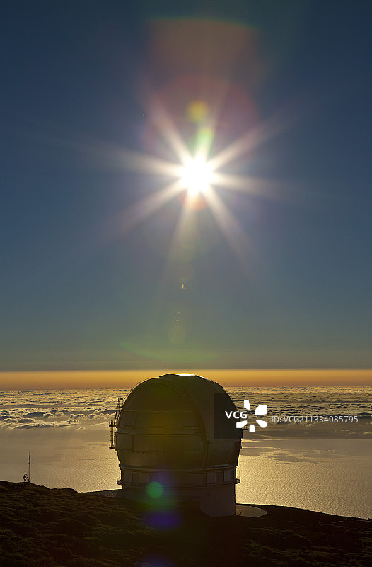 加那利大型望远镜图片素材