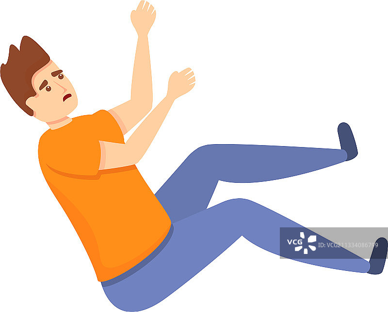 卡通风格的冒险男人图标图片素材