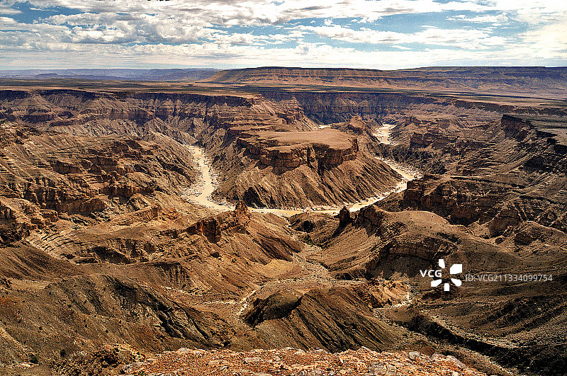 纳米比亚鱼河大峡谷图片素材