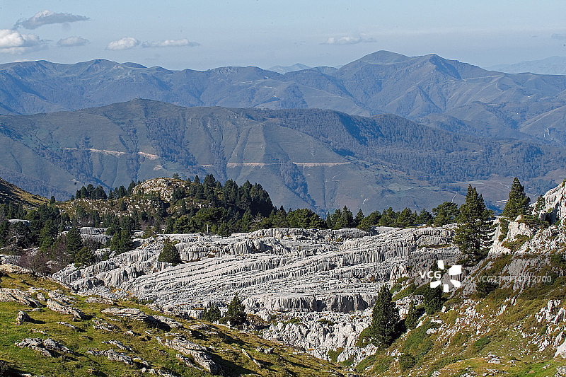 比利牛斯山拉皮兹图片素材