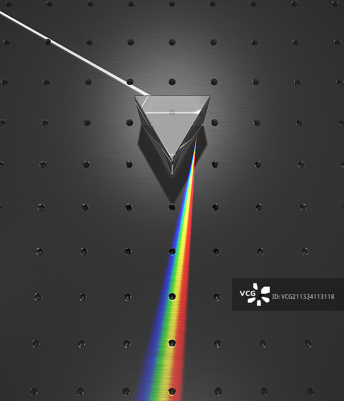 光线折射图片素材