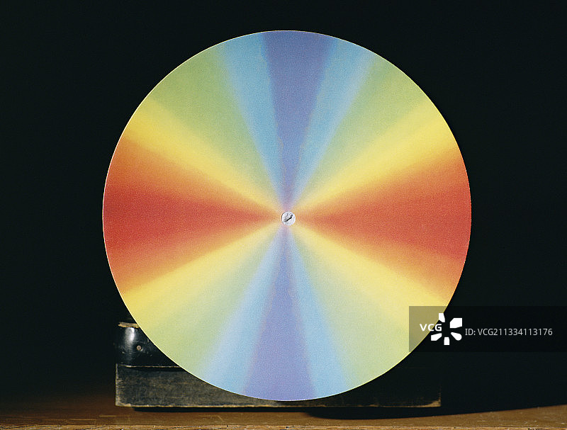 牛顿颜色盘图片素材