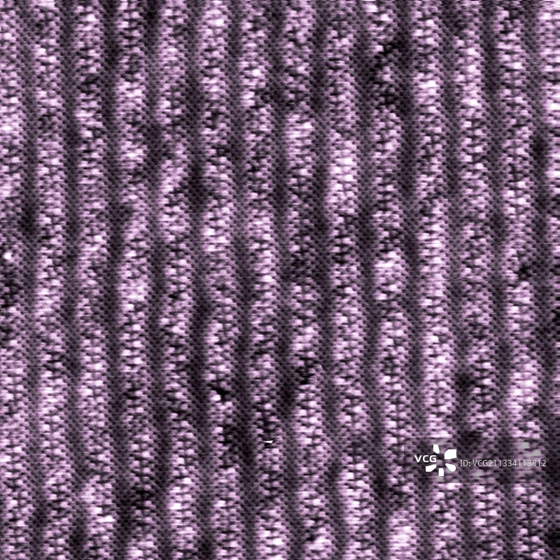 超导体表面，扫描隧道显微镜图片素材