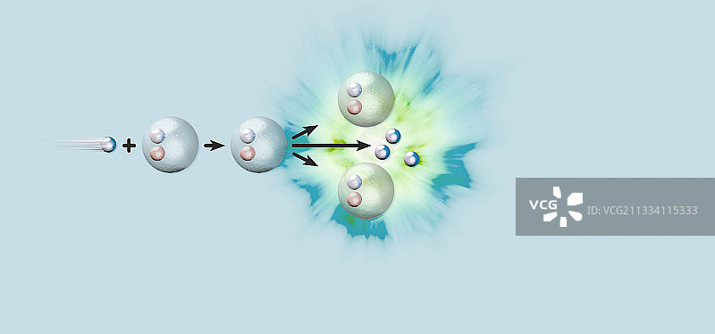 核裂变反应艺术作品图片素材