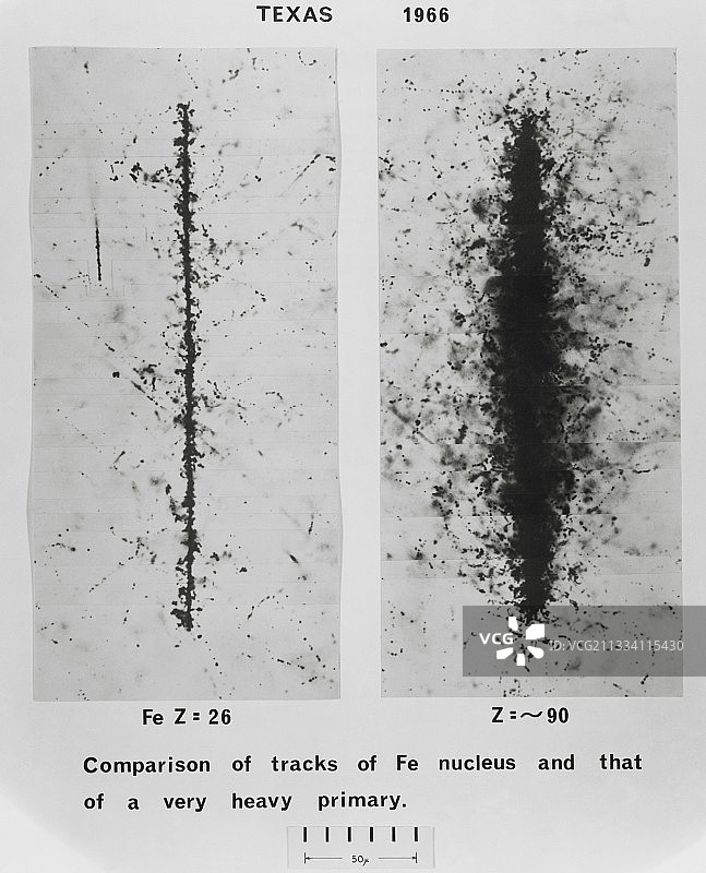 超重初级宇宙射线照片图片素材