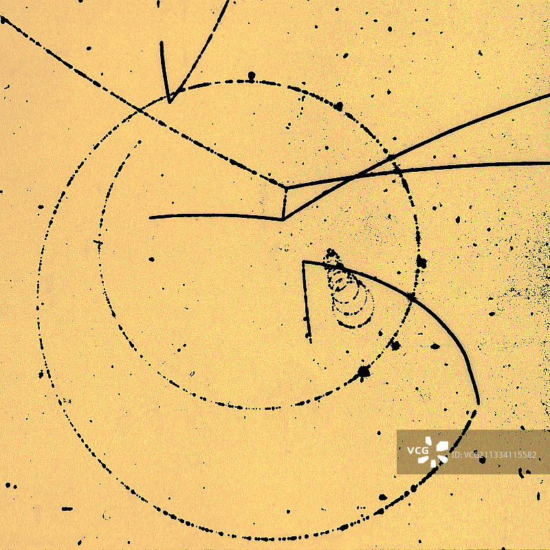 K介子产生和衰变图片素材