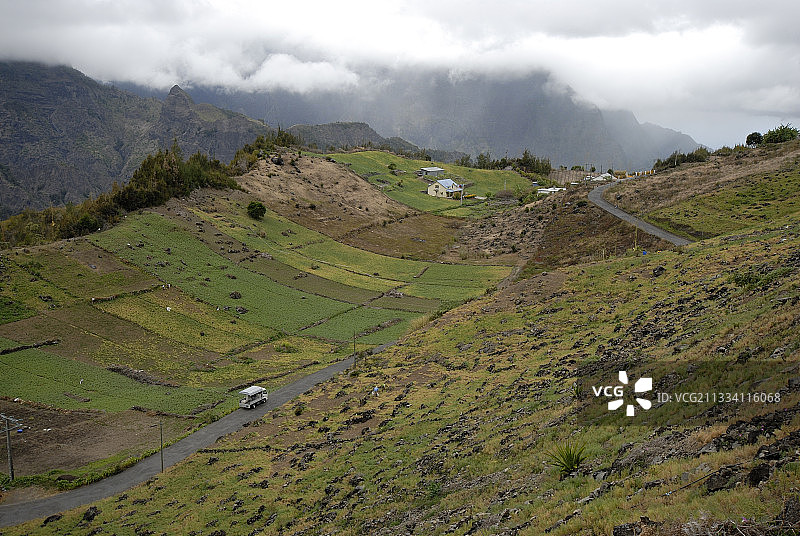 留尼汪锡拉奥斯镜眼的培养图片素材