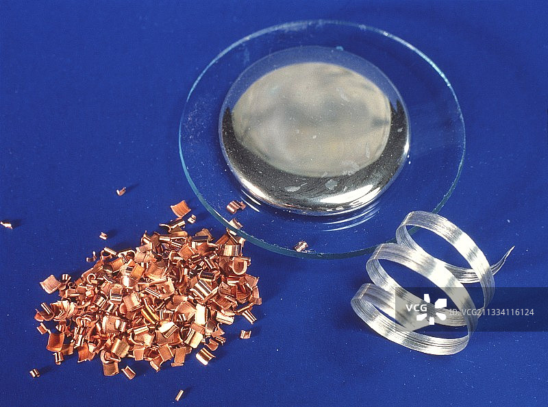 铜、汞和镁图片素材