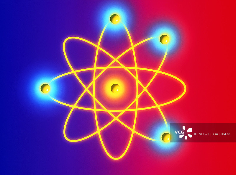 铍原子电脑图形图片素材