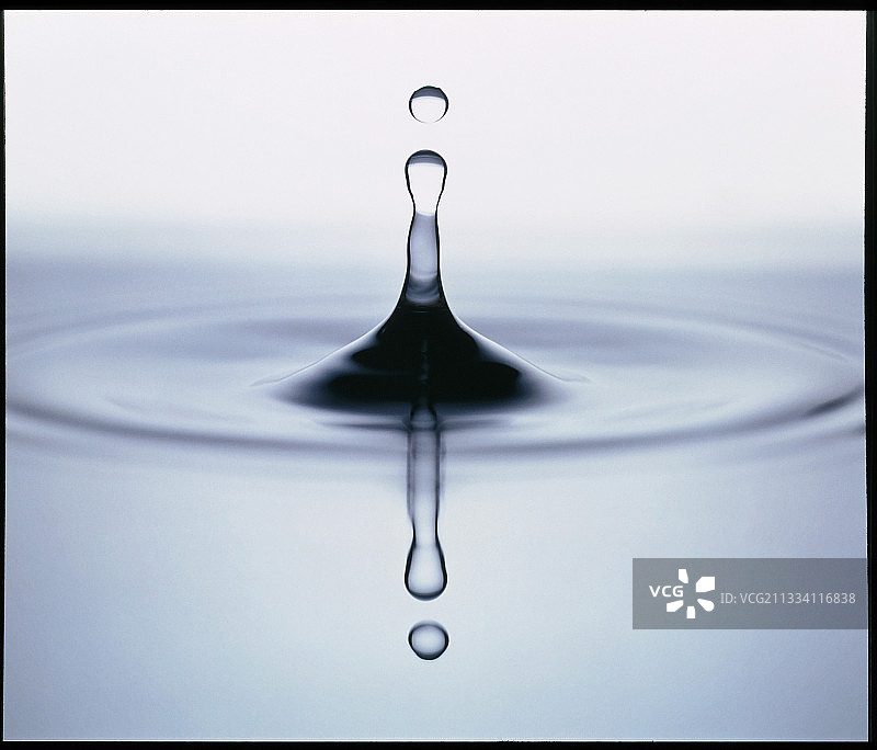 水滴的影响图片素材